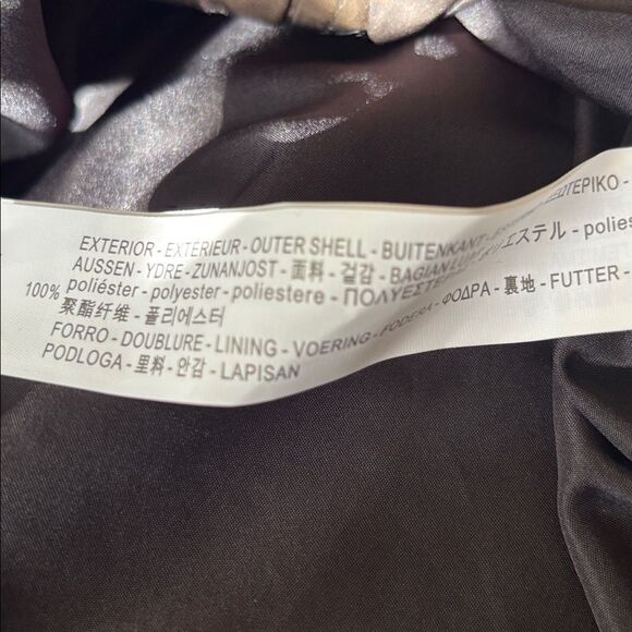 Zara Rare Camo WHATEVER Puffer Jacket size L / Pristine - Picture 13 of 13